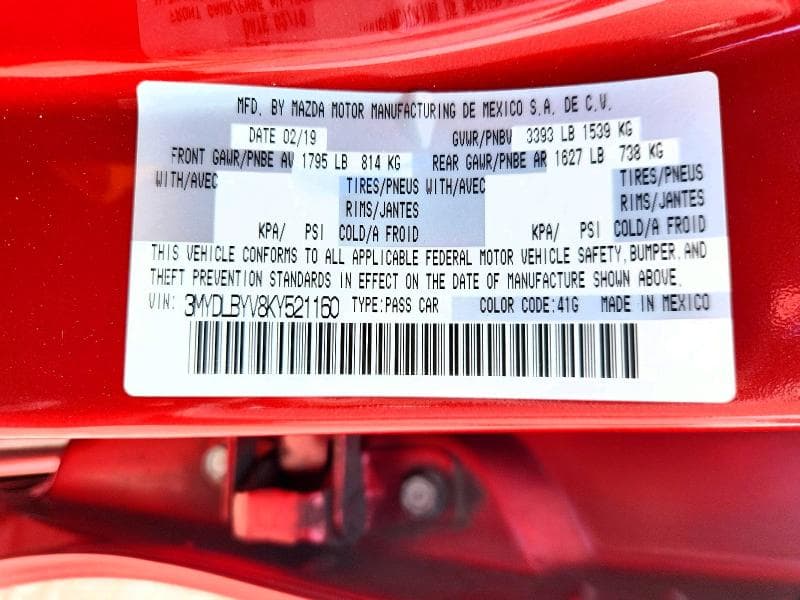 2019 TOYOTA YARIS L 12