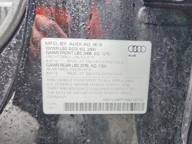 2017 AUDI Q5 PREMIUM PLUS PREMIUM PLUS 13