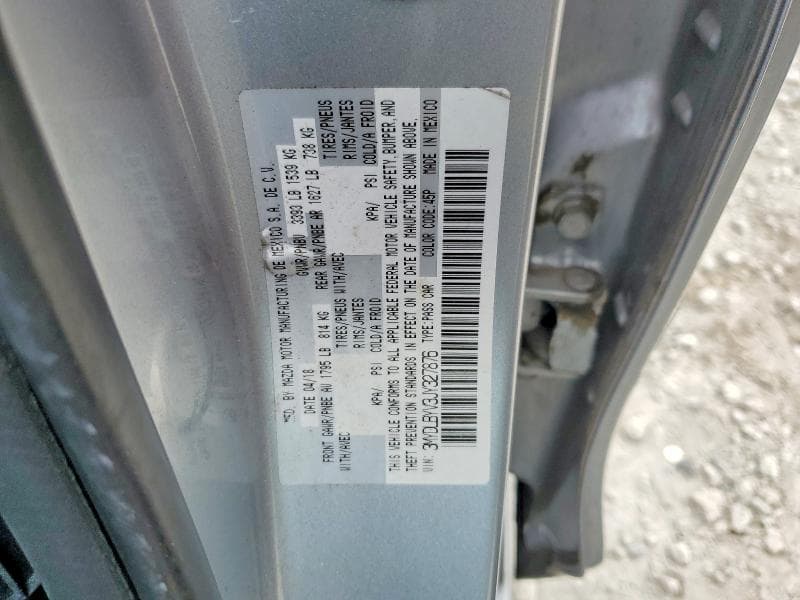 2018 TOYOTA YARIS IA BASE 12