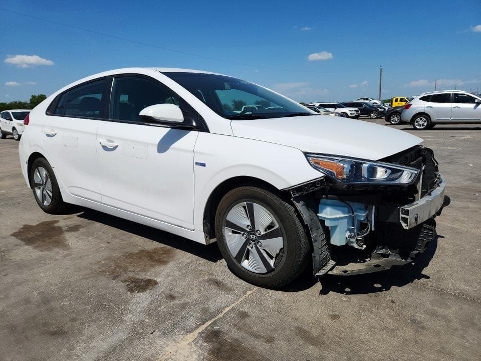 2017 HYUNDAI IONIQ BLUE 4