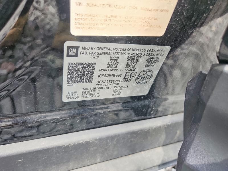 2019 GMC TERRAIN SLE 12
