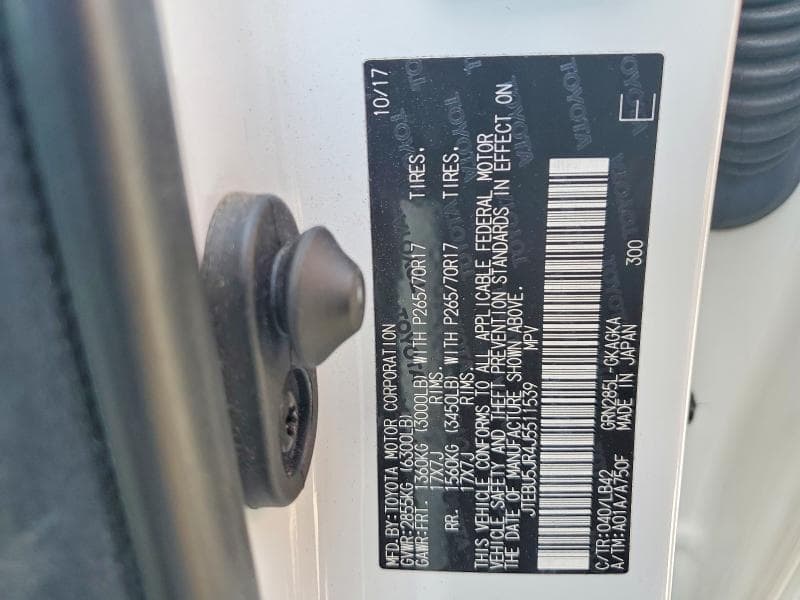 2018 TOYOTA 4RUNNER SR5 PREMIUM 13
