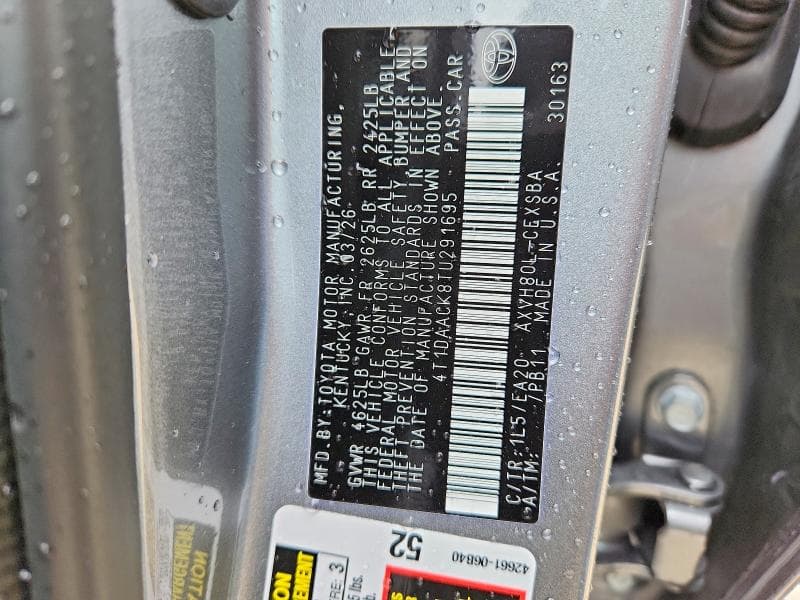 2026 TOYOTA CAMRY SE 13