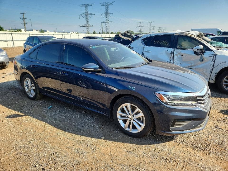 2021 VOLKSWAGEN PASSAT S S 4