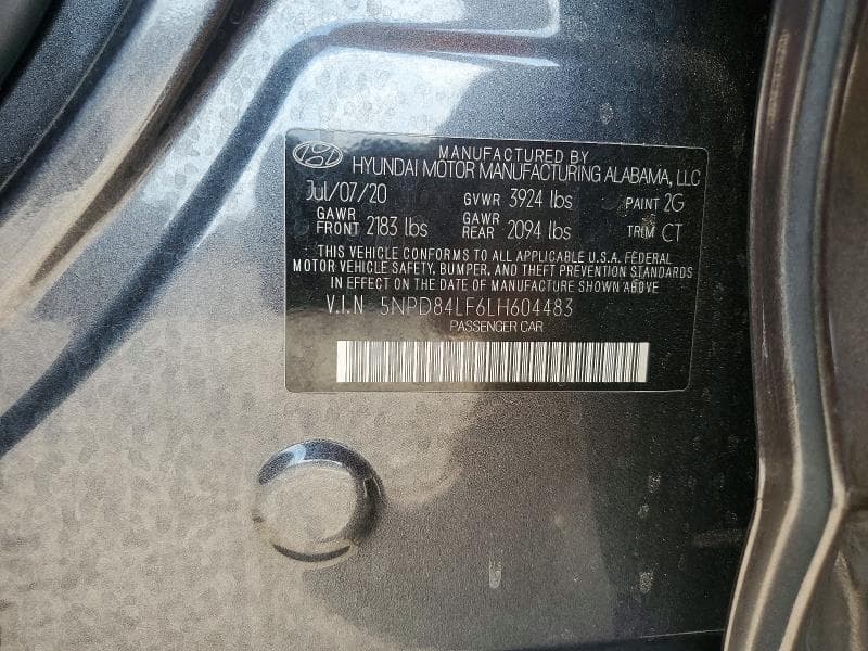 2020 HYUNDAI ELANTRA SEL 12