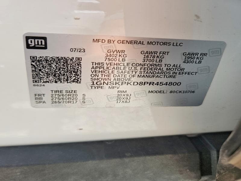 2023 CHEVROLET TAHOE K1500 Z71 K1500 Z71 13