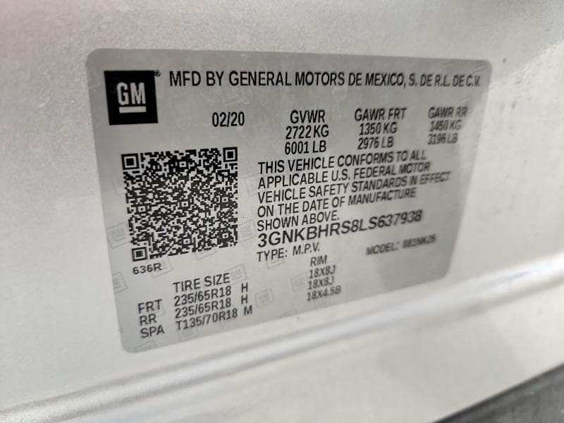 2020 CHEVROLET BLAZER 2LT 13