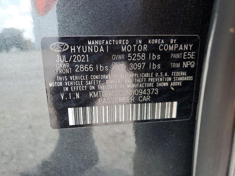2022 GENESIS G80 2.5T 12