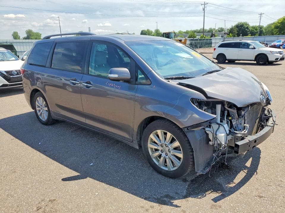 2017 TOYOTA SIENNA LIMITED 7-PASSENGER LIMITED 7-PASSENGER 4