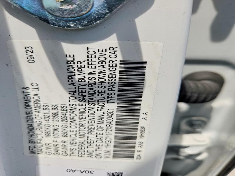 2024 HONDA ACCORD LX 12