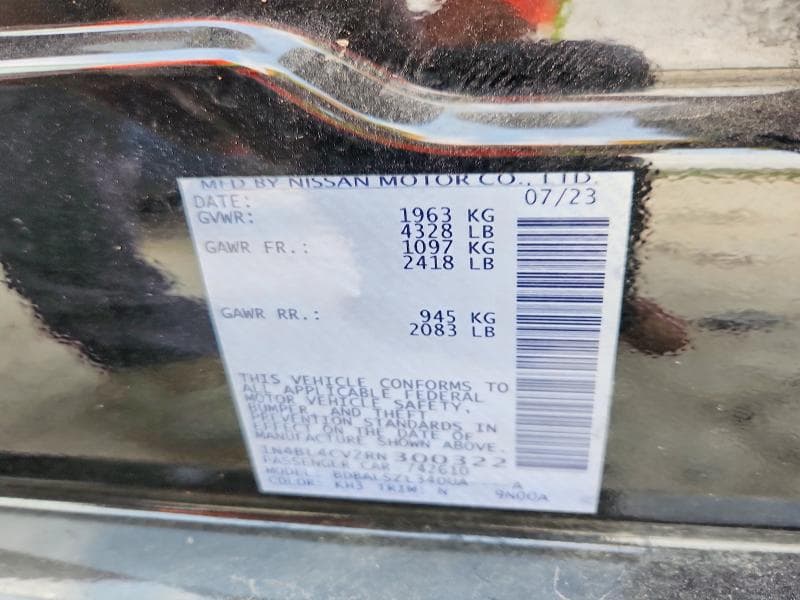 2024 NISSAN ALTIMA SR 12