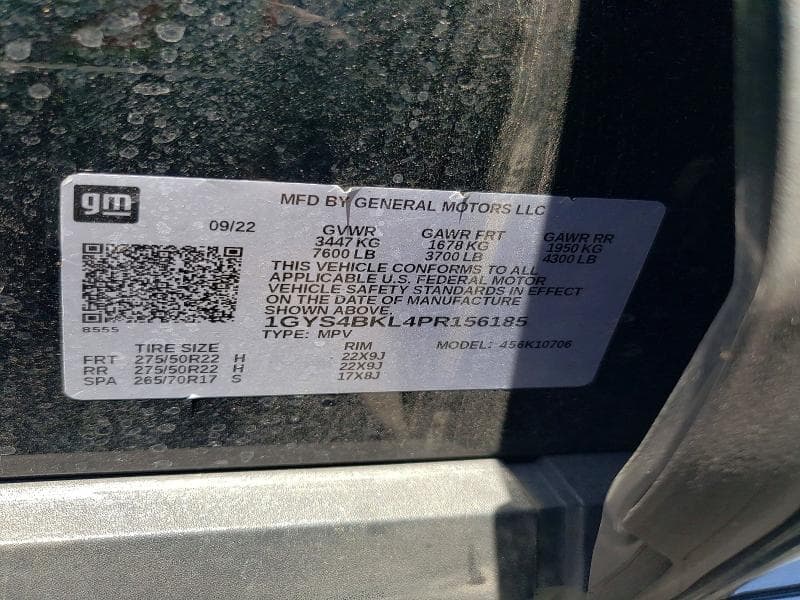 2023 CADILLAC ESCALADE PREMIUM LUXURY 12