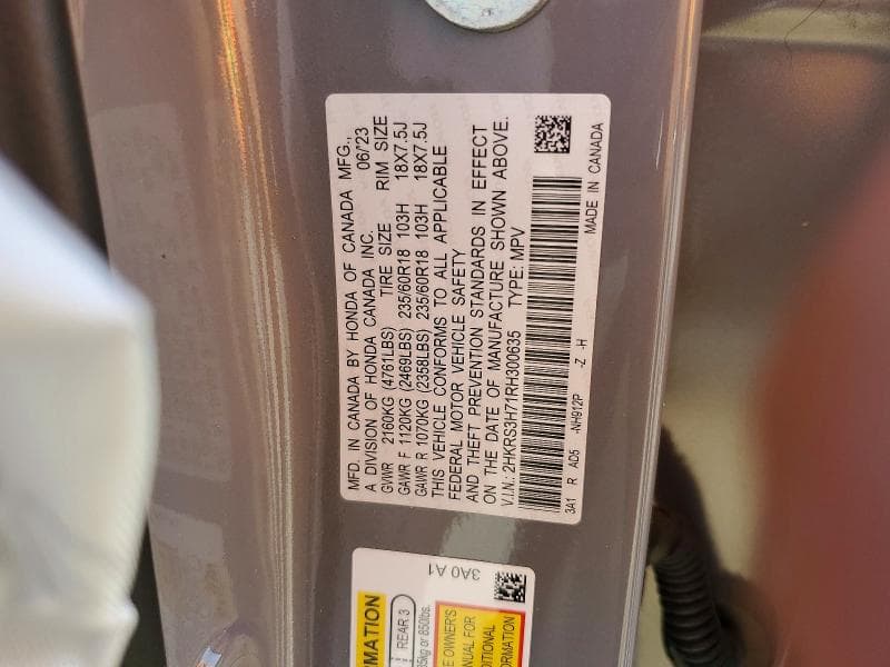 2024 HONDA CR-V EXL 12