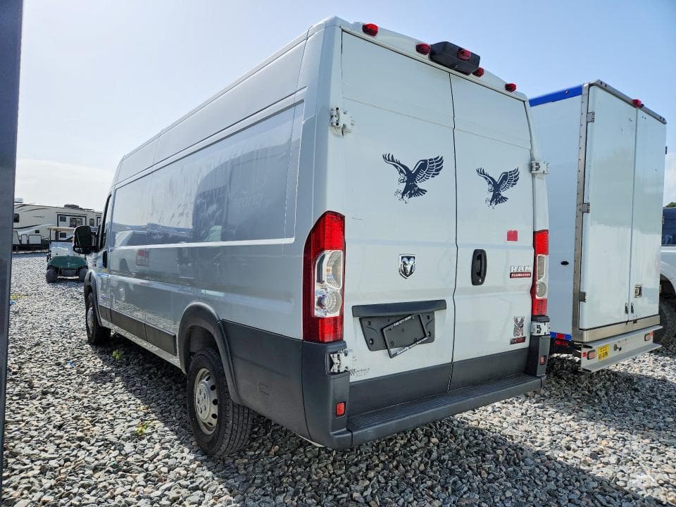 2016 RAM PROMASTER 3500 DELIVERY VAN 3500 HIGH 2