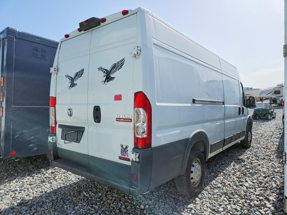 2016 RAM PROMASTER 3500 DELIVERY VAN 3500 HIGH 3