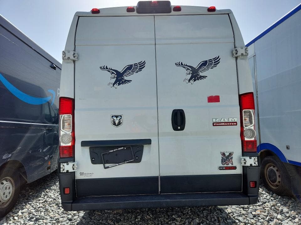 2016 RAM PROMASTER 3500 DELIVERY VAN 3500 HIGH 6