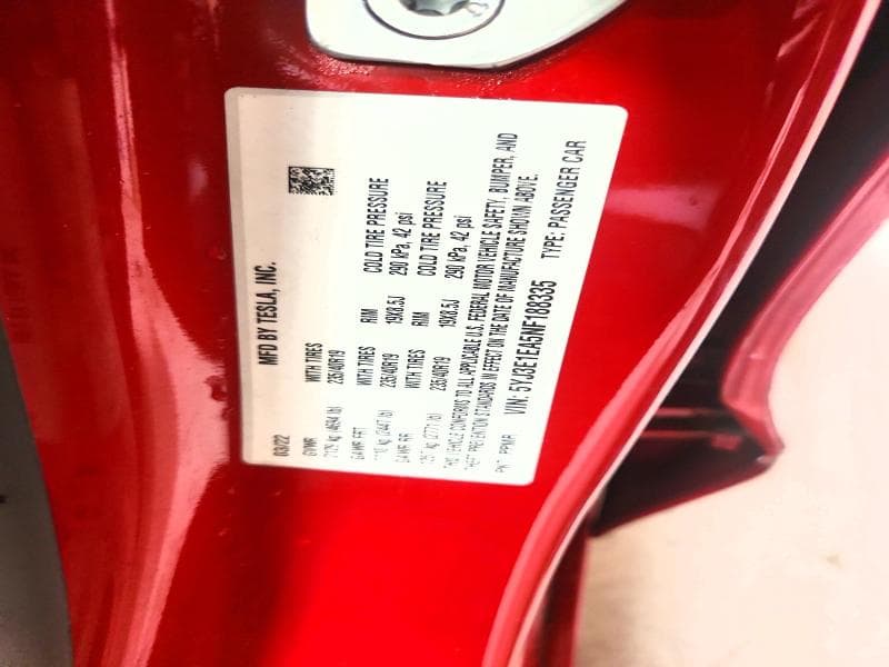 2022 TESLA MODEL 3 12