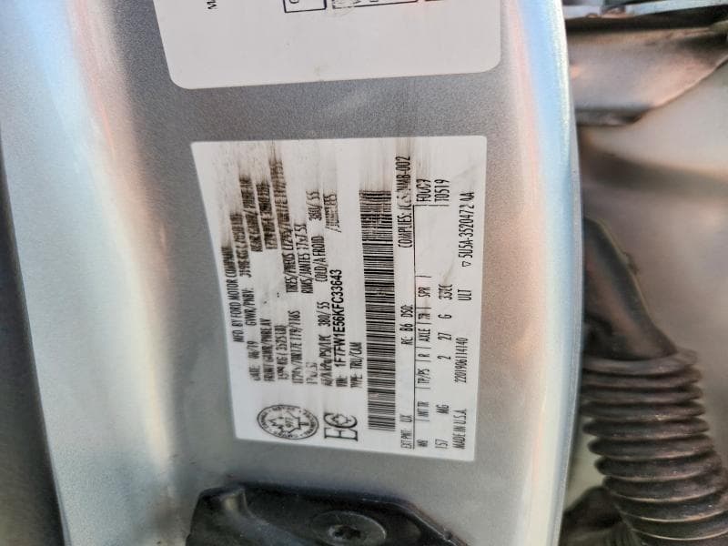 2019 FORD F150 SUPERCREW 12