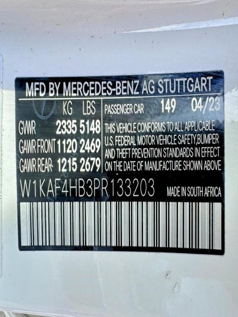 2023 MERCEDES-BENZ C 300 4MATIC 300 4MATIC 10