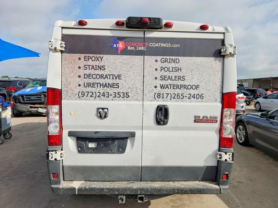 2017 RAM PROMASTER 1500 1500 STANDARD 6