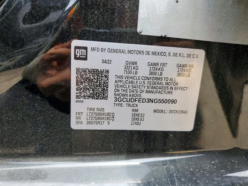 2022 CHEVROLET SILVERADO K1500 LT TRAIL BOSS 12
