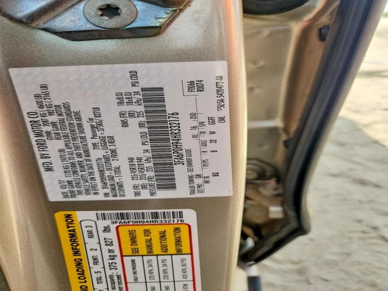 2017 FORD FUSION SE SE 12