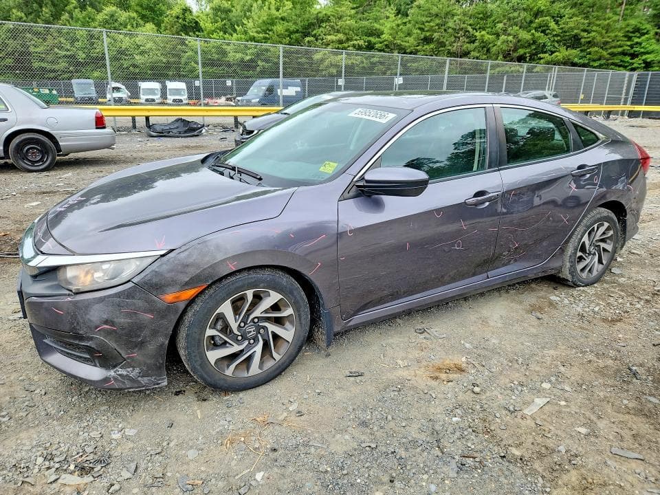 2017 HONDA CIVIC EX EX - 1