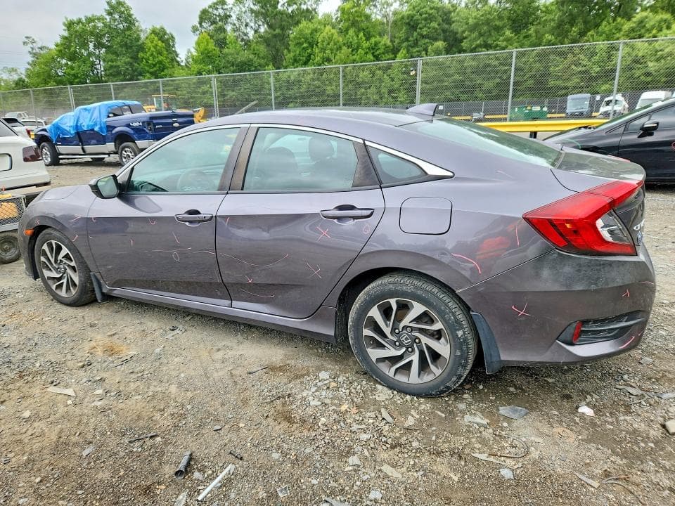 2017 HONDA CIVIC EX EX 2