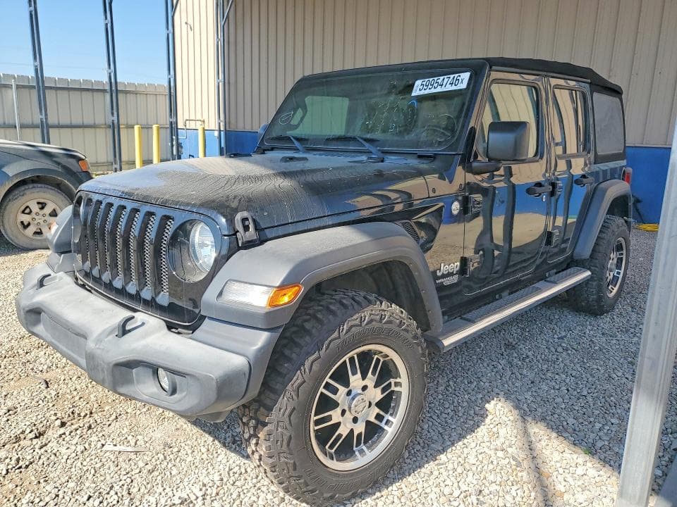 2019 JEEP WRANGLER UNLIMITED SPORT