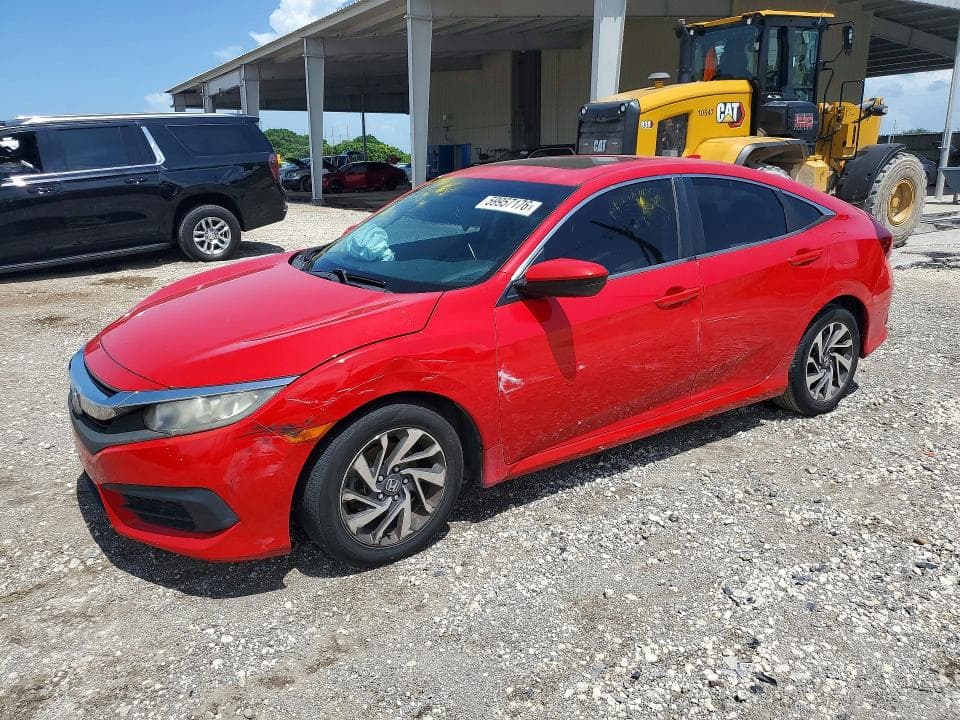 2017 HONDA CIVIC EX - 1