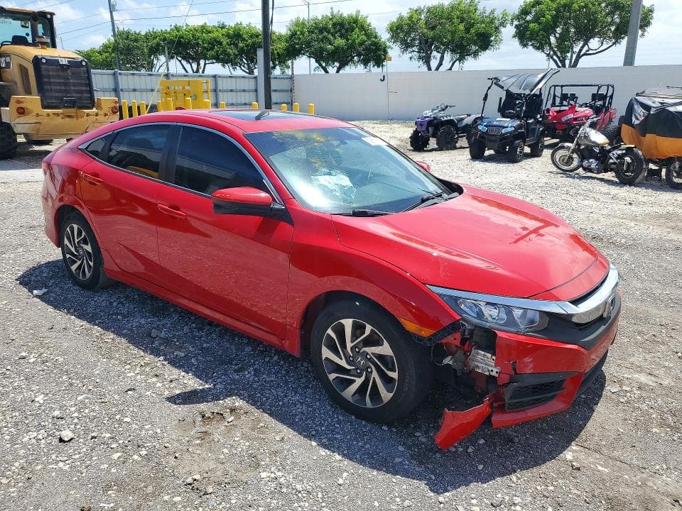2017 HONDA CIVIC EX 4