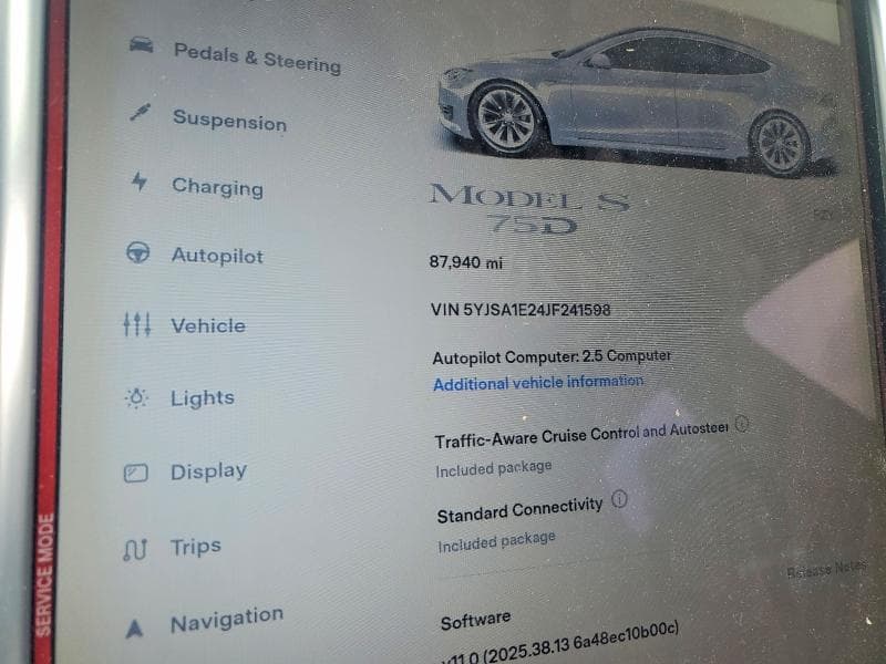 2018 TESLA MODEL S 9