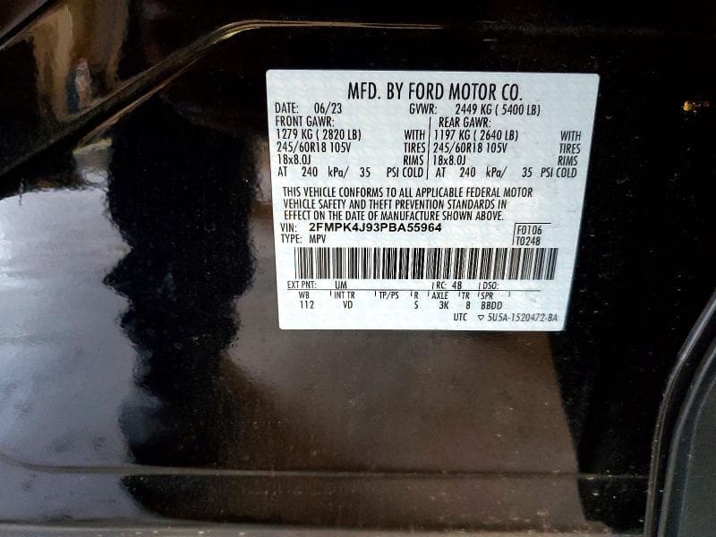 2023 FORD EDGE SEL 14