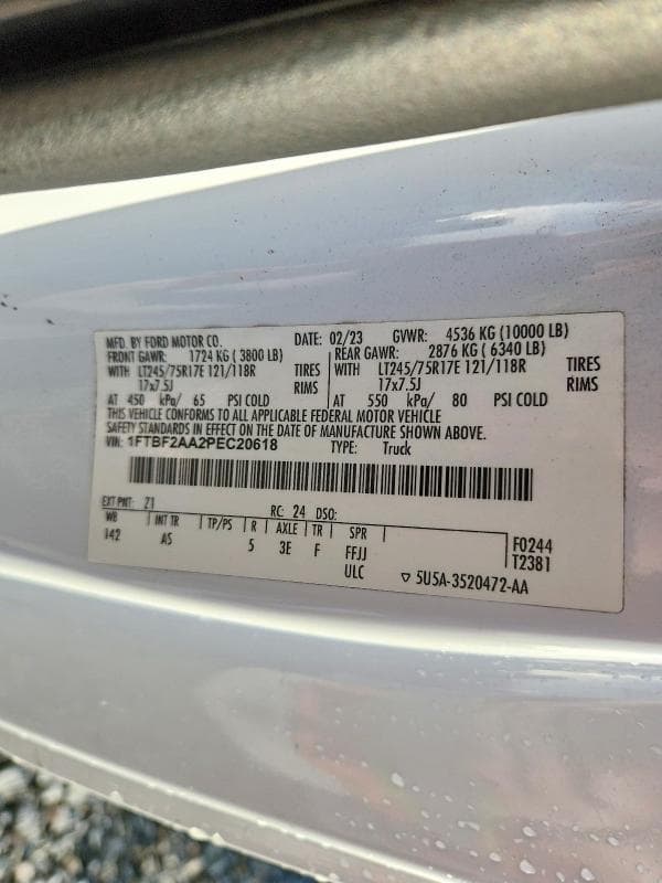 2023 FORD F250 SUPER DUTY 12