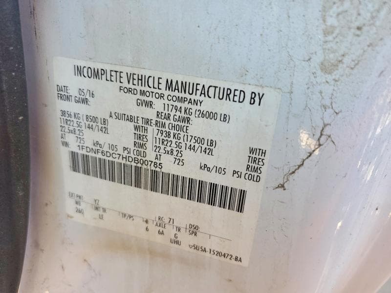 2017 FORD F650 SUPER DUTY 13