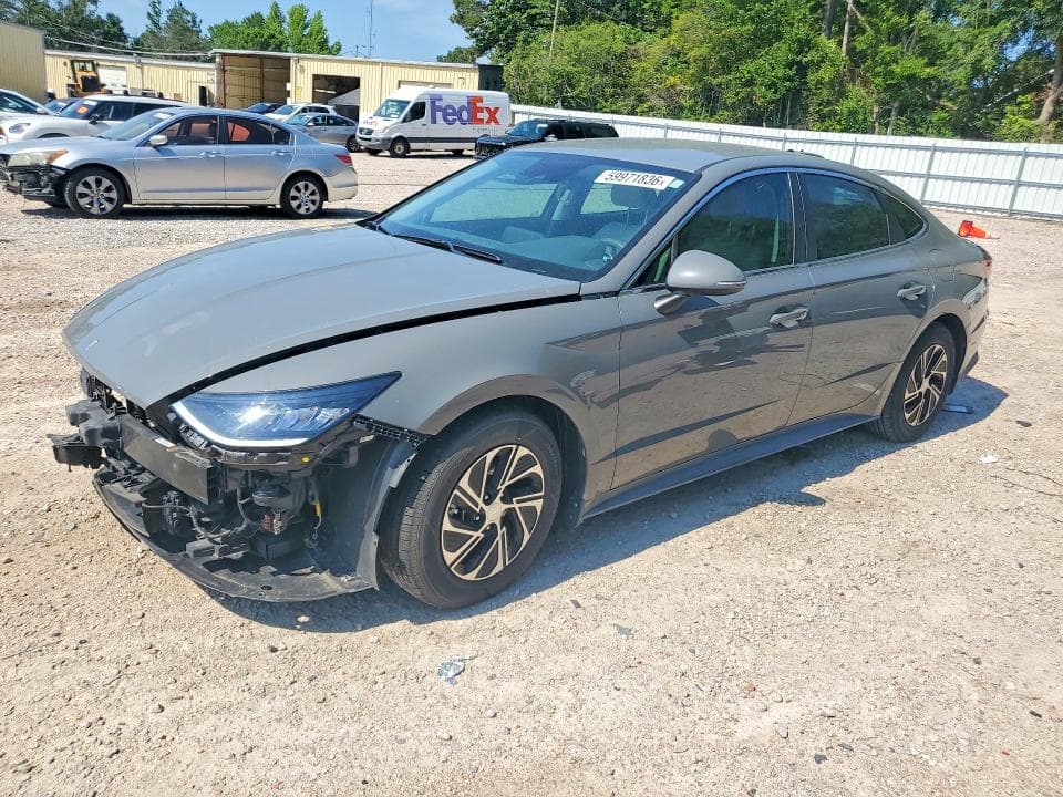 2021 HYUNDAI SONATA HYBRID BLUE BLUE - 1