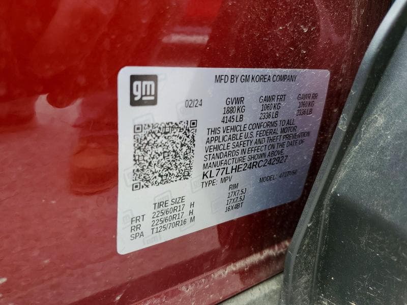 2024 CHEVROLET TRAX 1LT 13