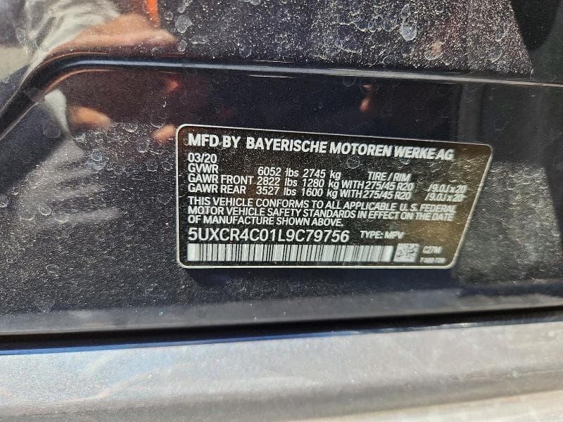 2020 BMW X5 SDRIVE 40I 14
