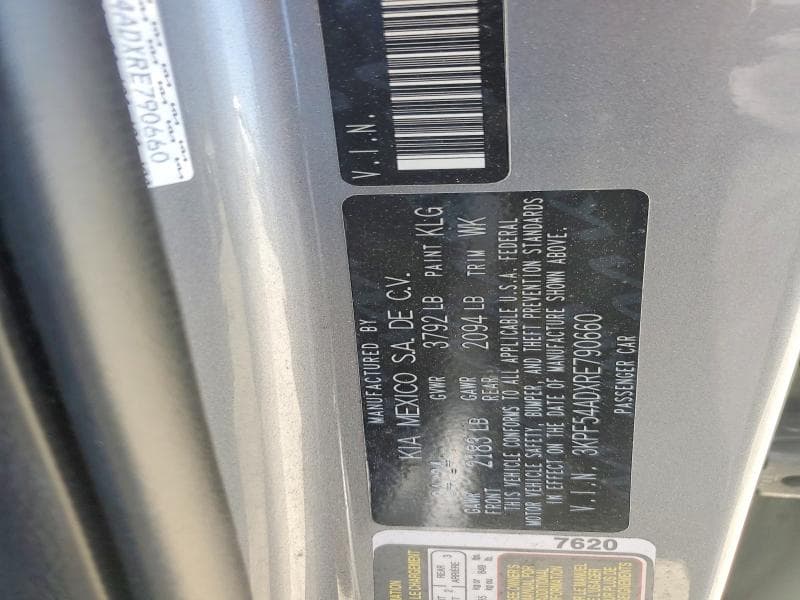 2024 KIA FORTE GT LINE 12