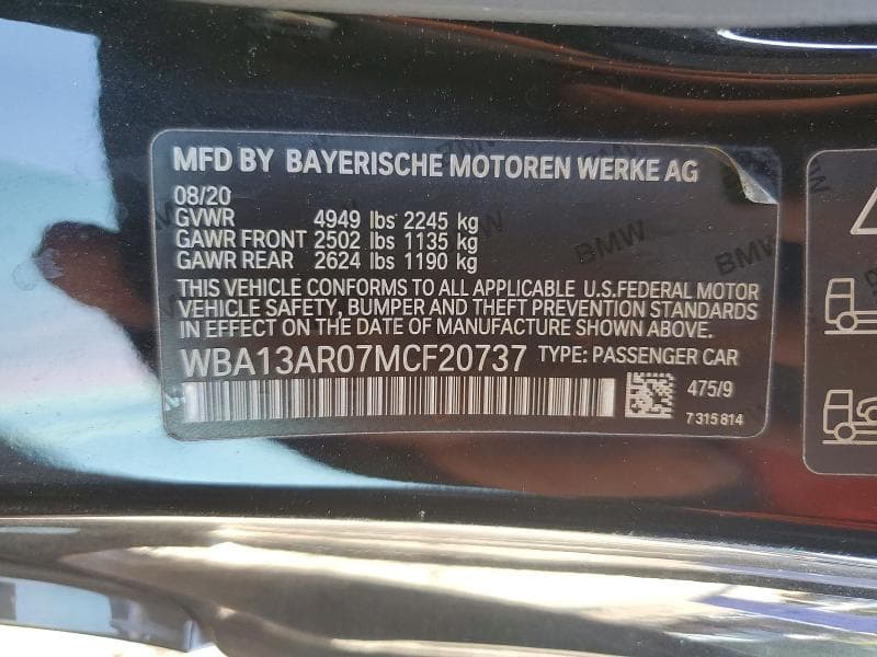 2021 BMW M440XI 13