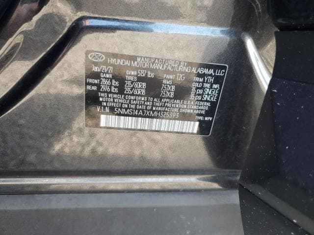 2021 HYUNDAI SANTA FE SE 12