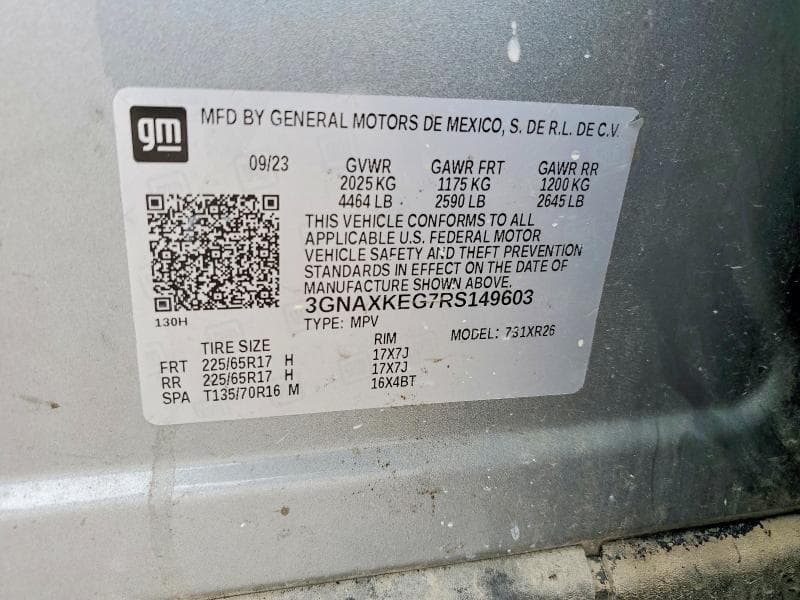 2024 CHEVROLET EQUINOX LT 13