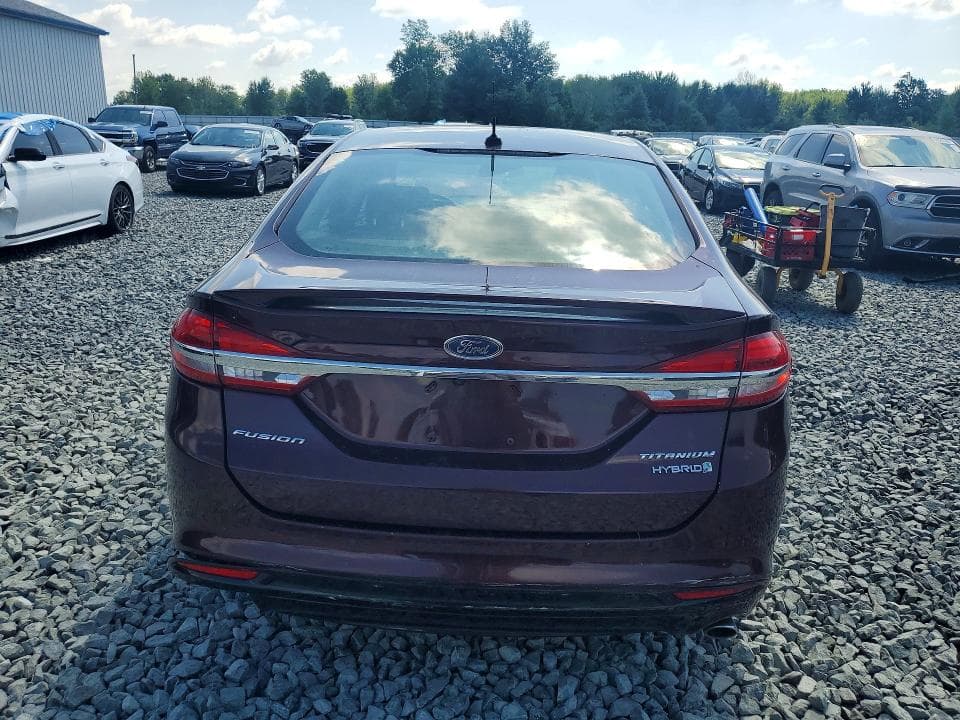 2018 FORD FUSION TITANIUM/PLATINUM HEV TITANIUM/PLATINUM HEV 6
