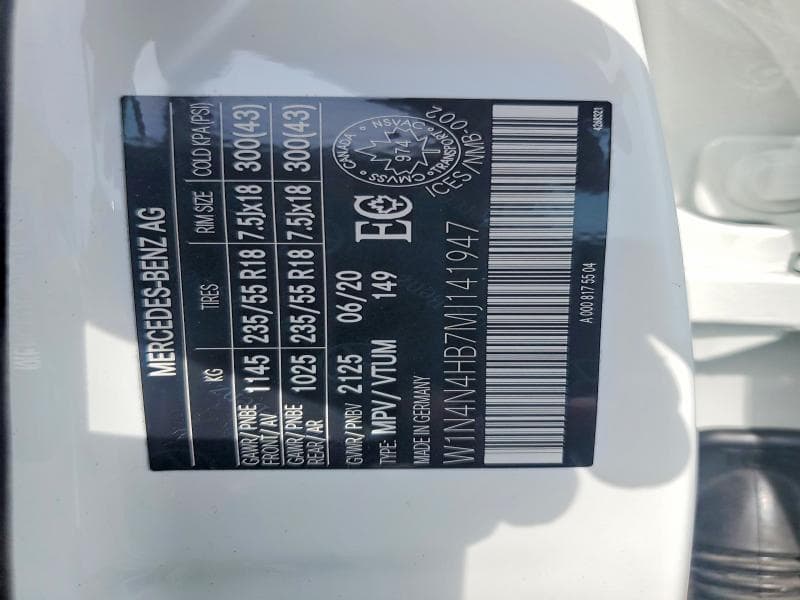 2021 MERCEDES-BENZ GLA 250 4MATIC 12