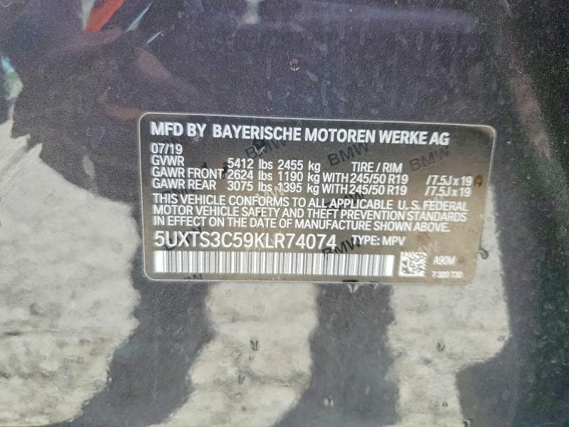 2019 BMW X3 XDRIVEM40I 13