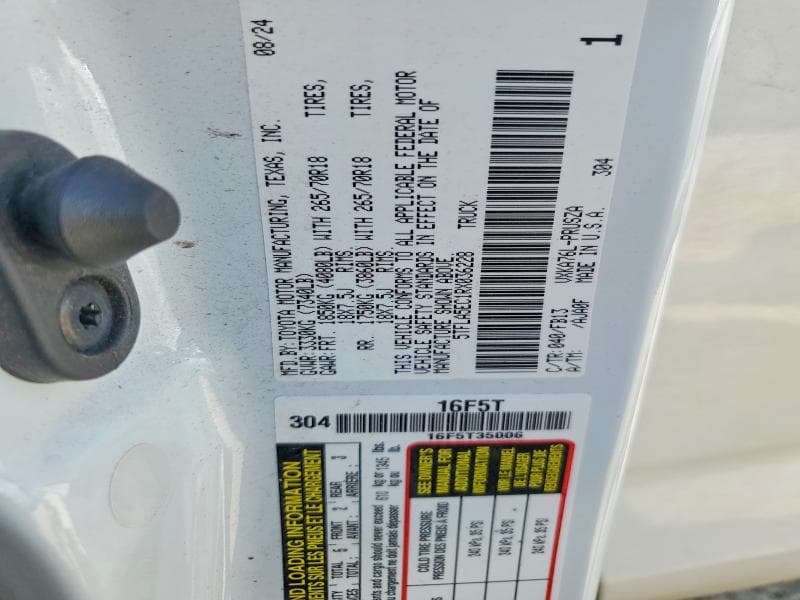 2024 TOYOTA TUNDRA CREWMAX SR5 12