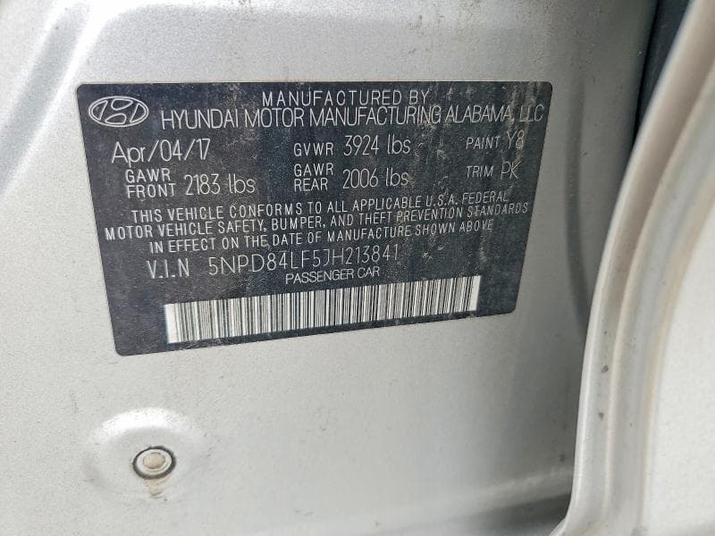 2018 HYUNDAI ELANTRA SEL 12