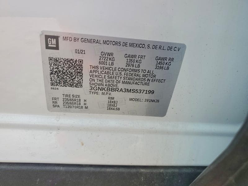 2021 CHEVROLET BLAZER 1LT 13