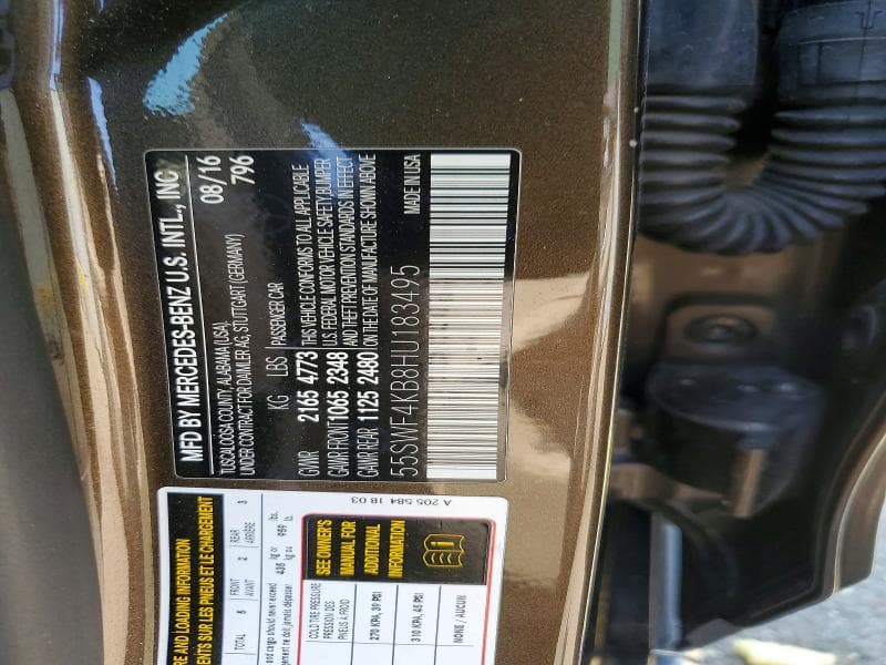 2017 MERCEDES-BENZ C 300 4MATIC 12