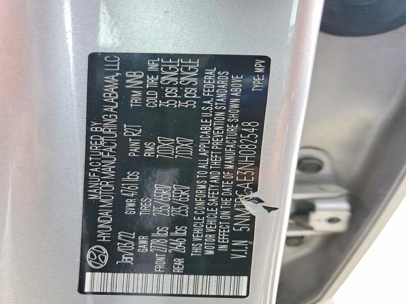 2022 HYUNDAI TUCSON SEL SEL 13